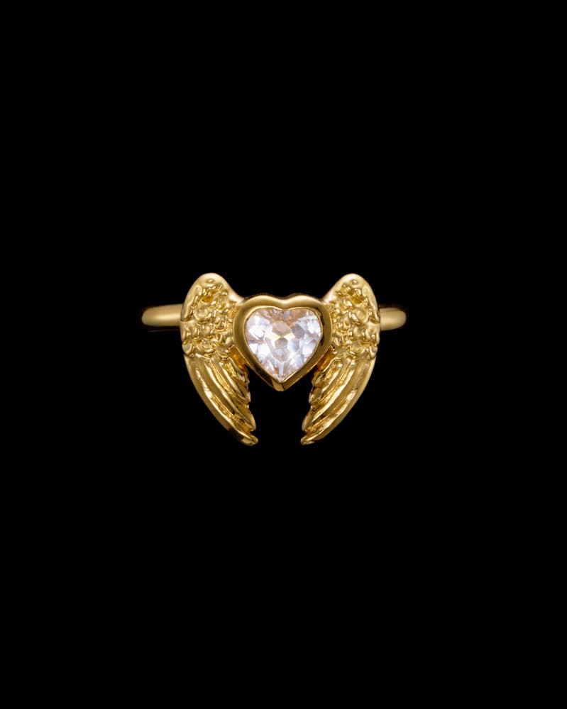 Gold-plated Silver - Clear Quartz