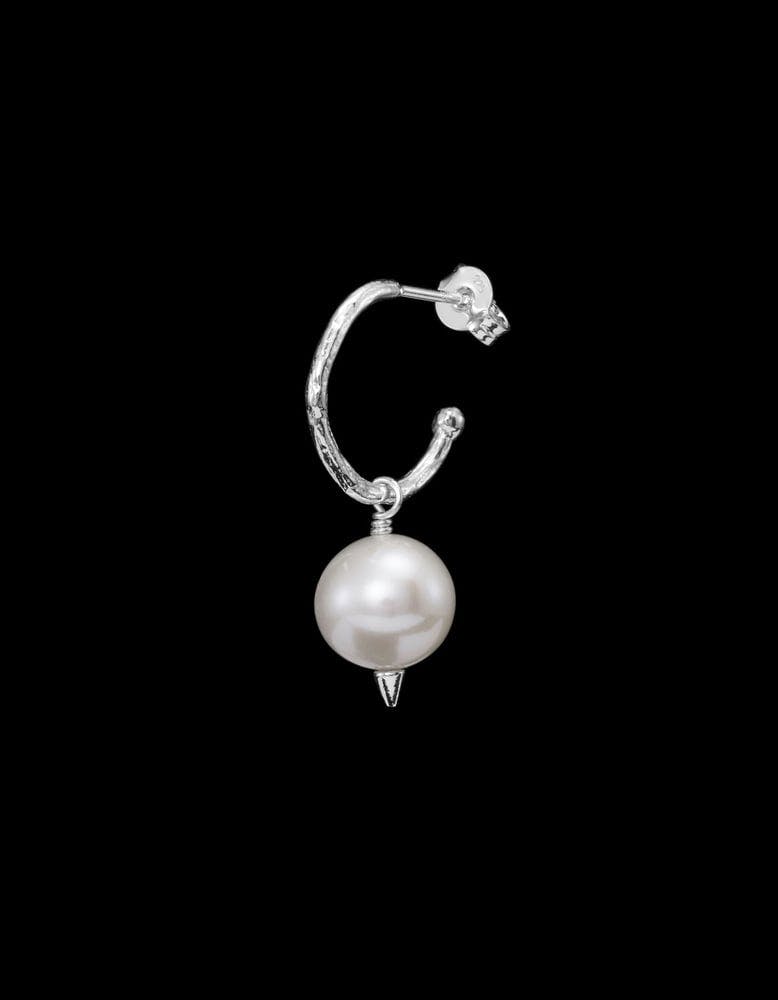 Pierced Pearl Earring