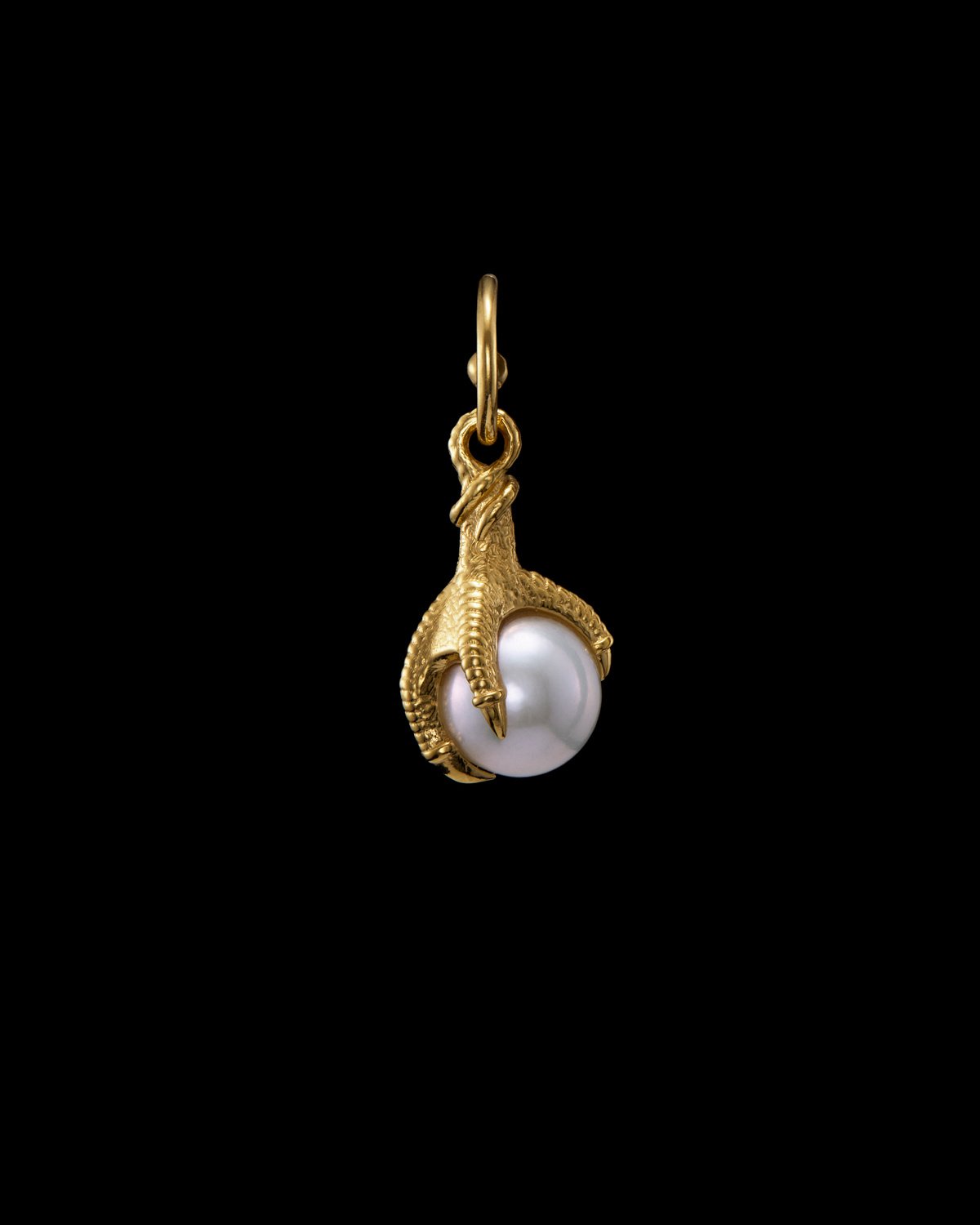 Claw Pearl Earring-image-0