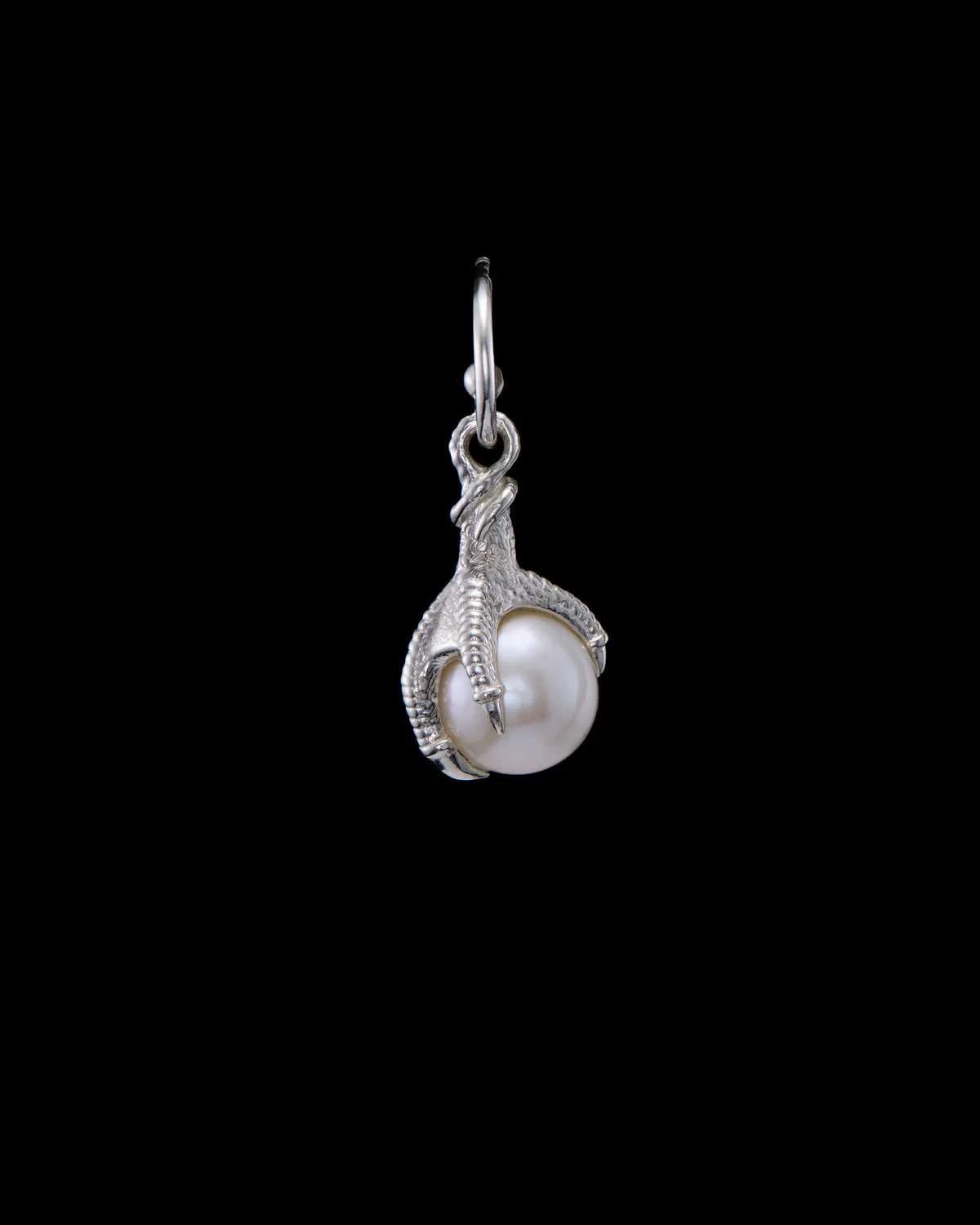 Claw Pearl Earring-image-0