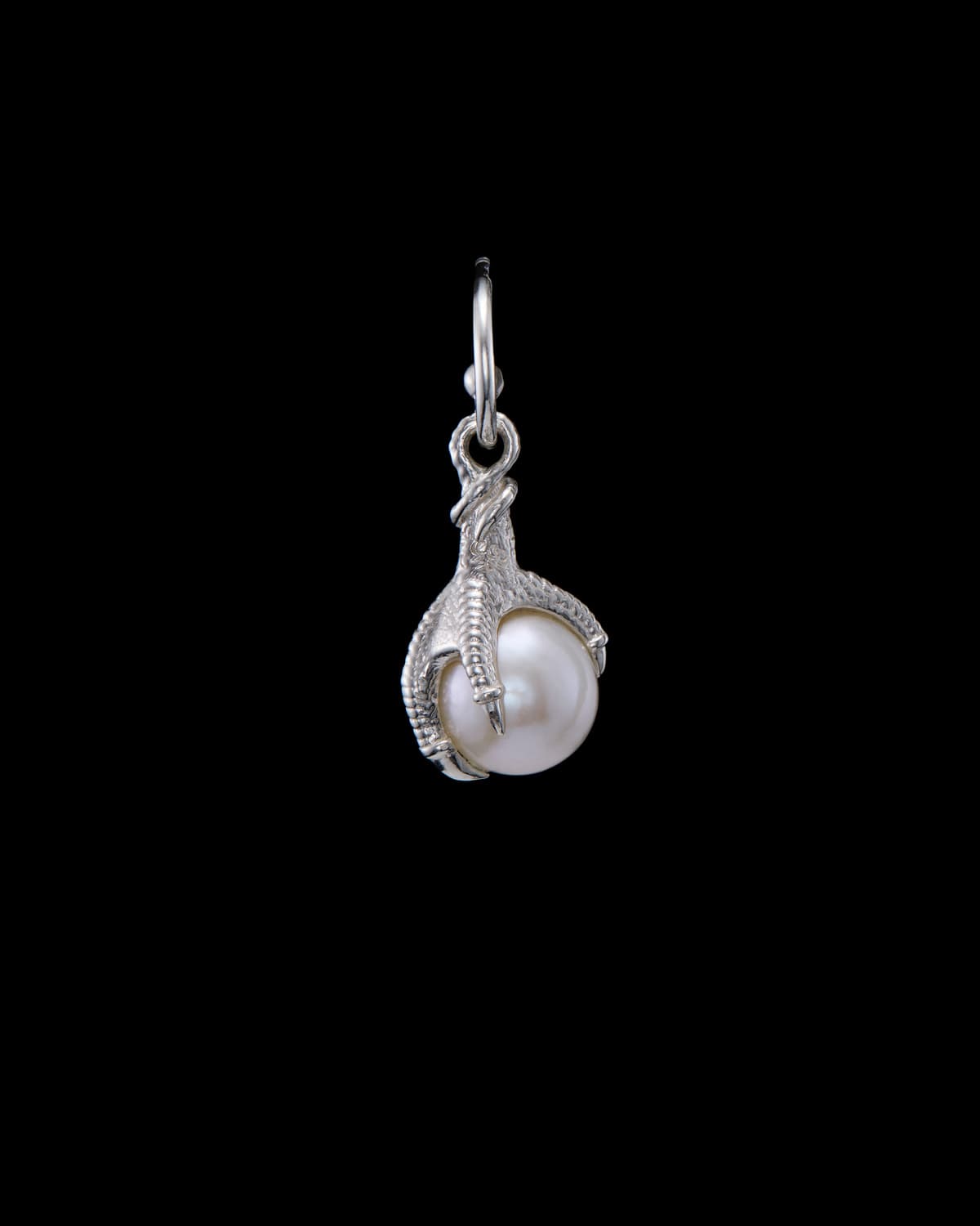 Claw Pearl Earring