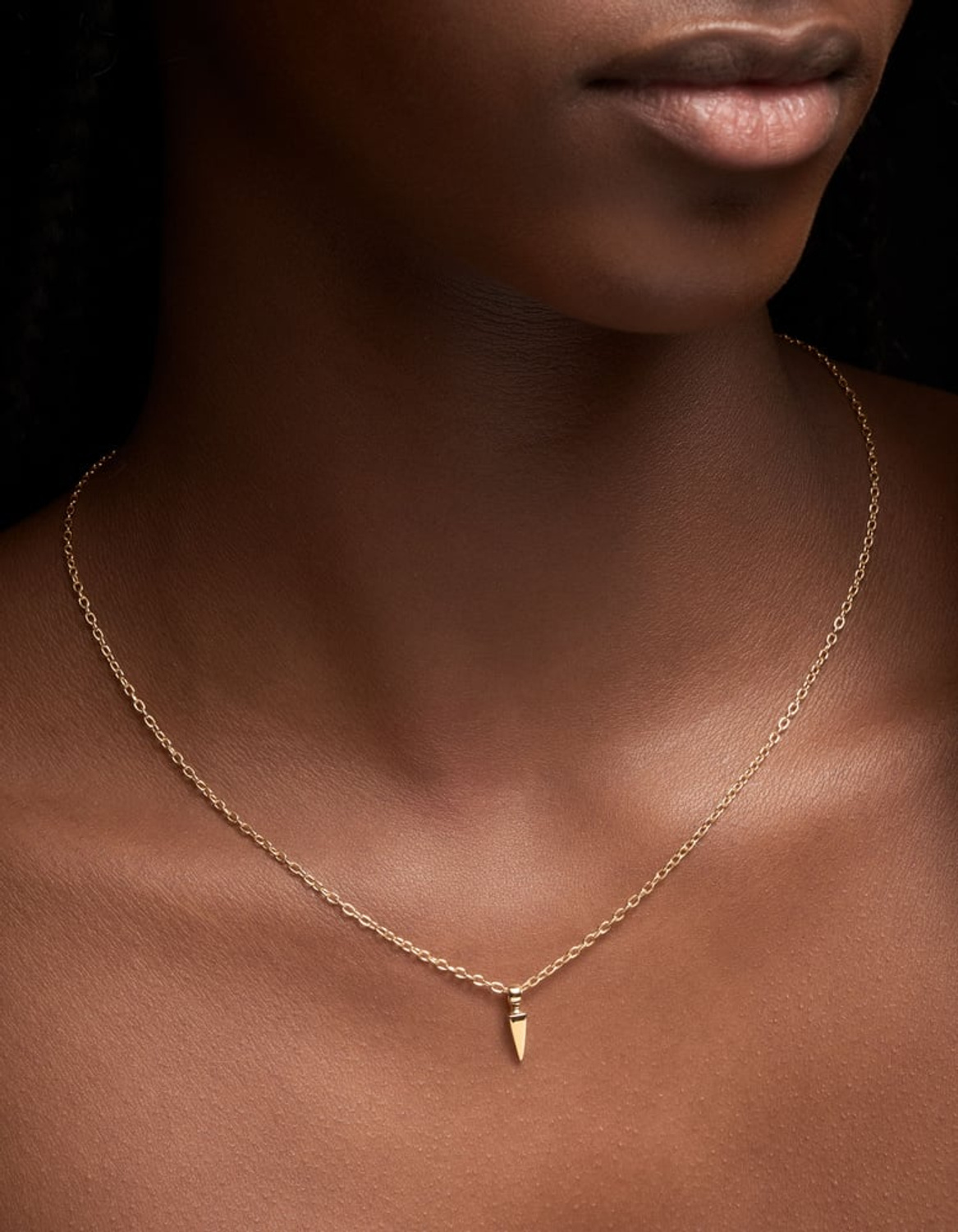 Tiny Poison Arrow Necklace-image-1