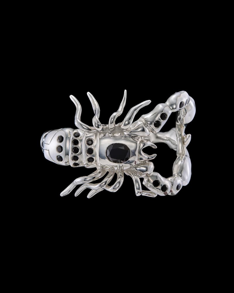 Silver - Black Spinel