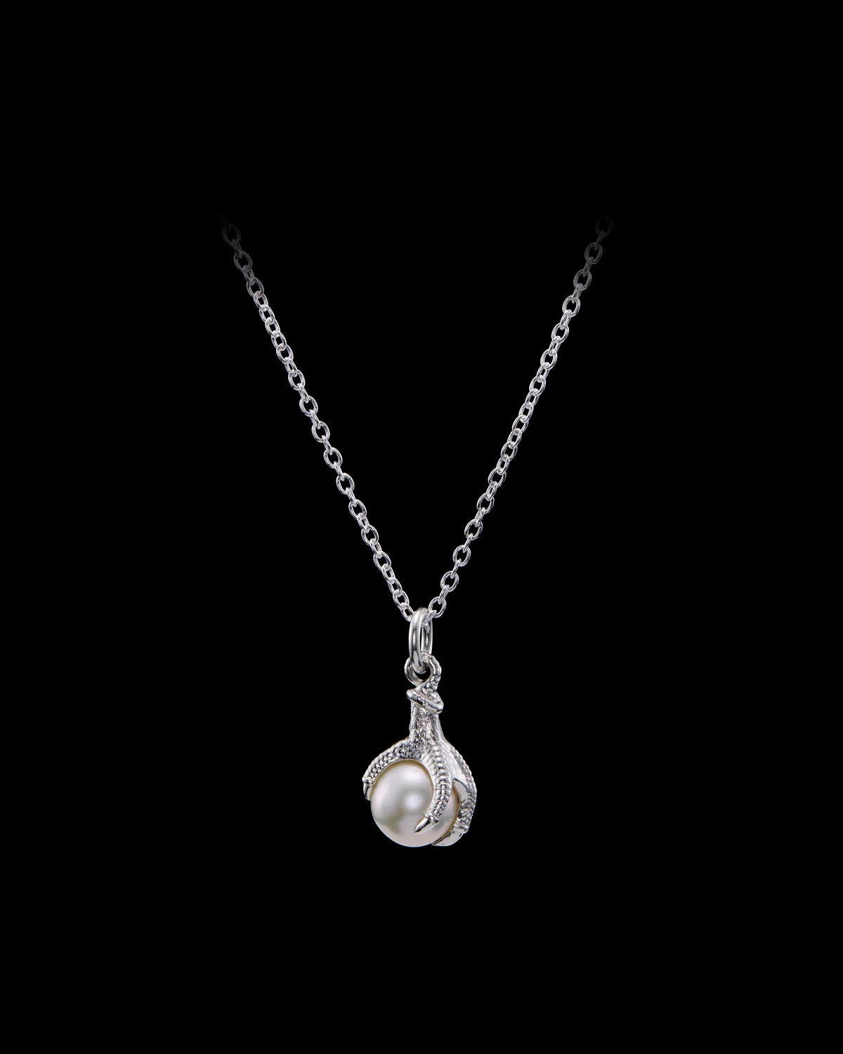 Claw Pearl Necklace-image-0