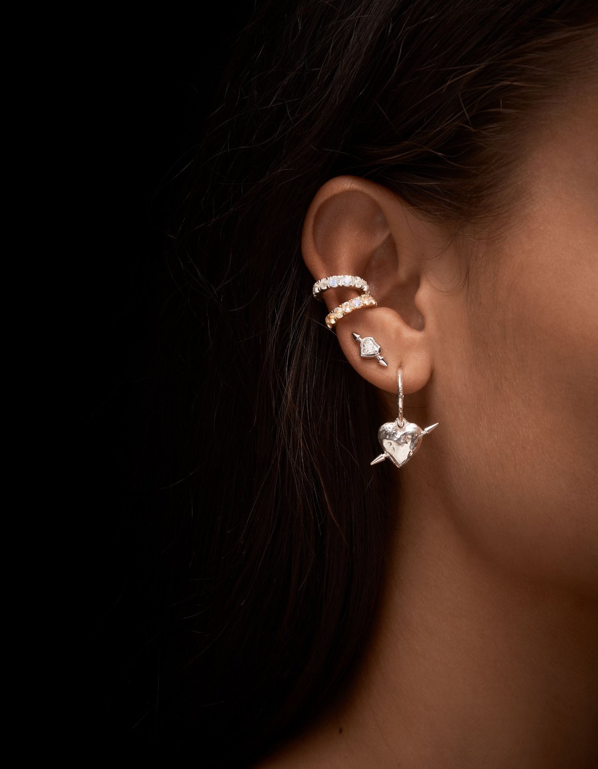 Tuvstarr’s Heart Earring-image-1