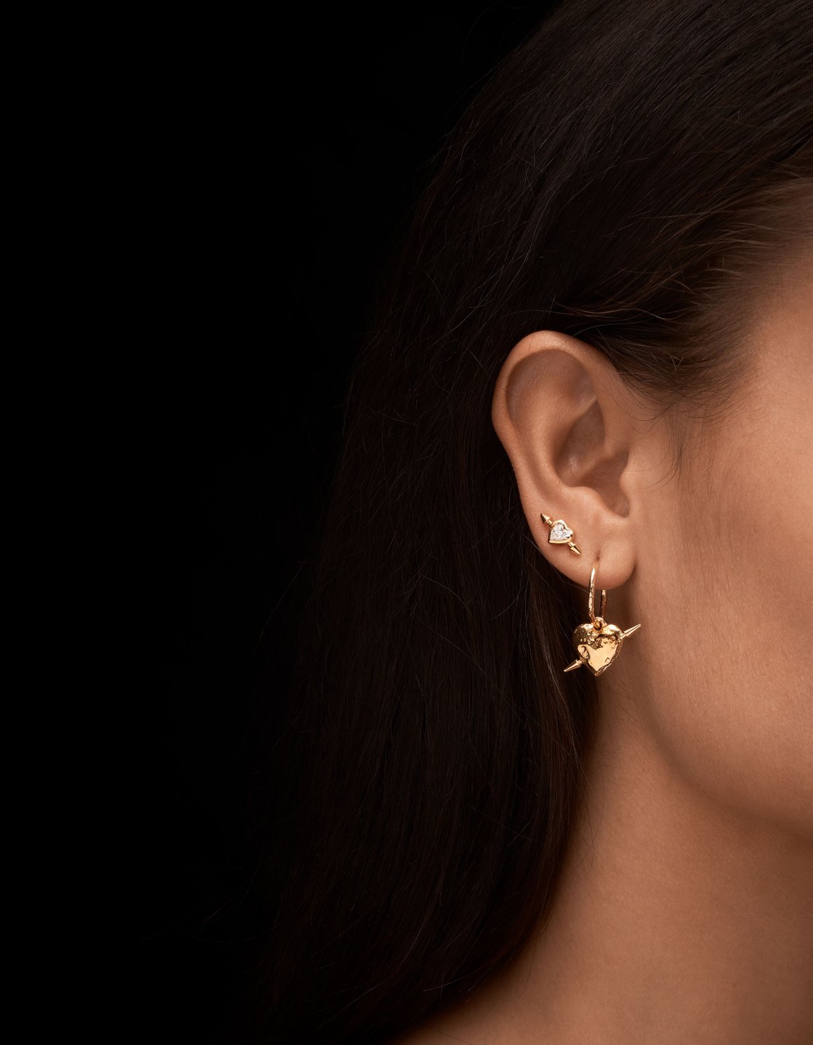 Tuvstarr’s Heart Earring-image-1