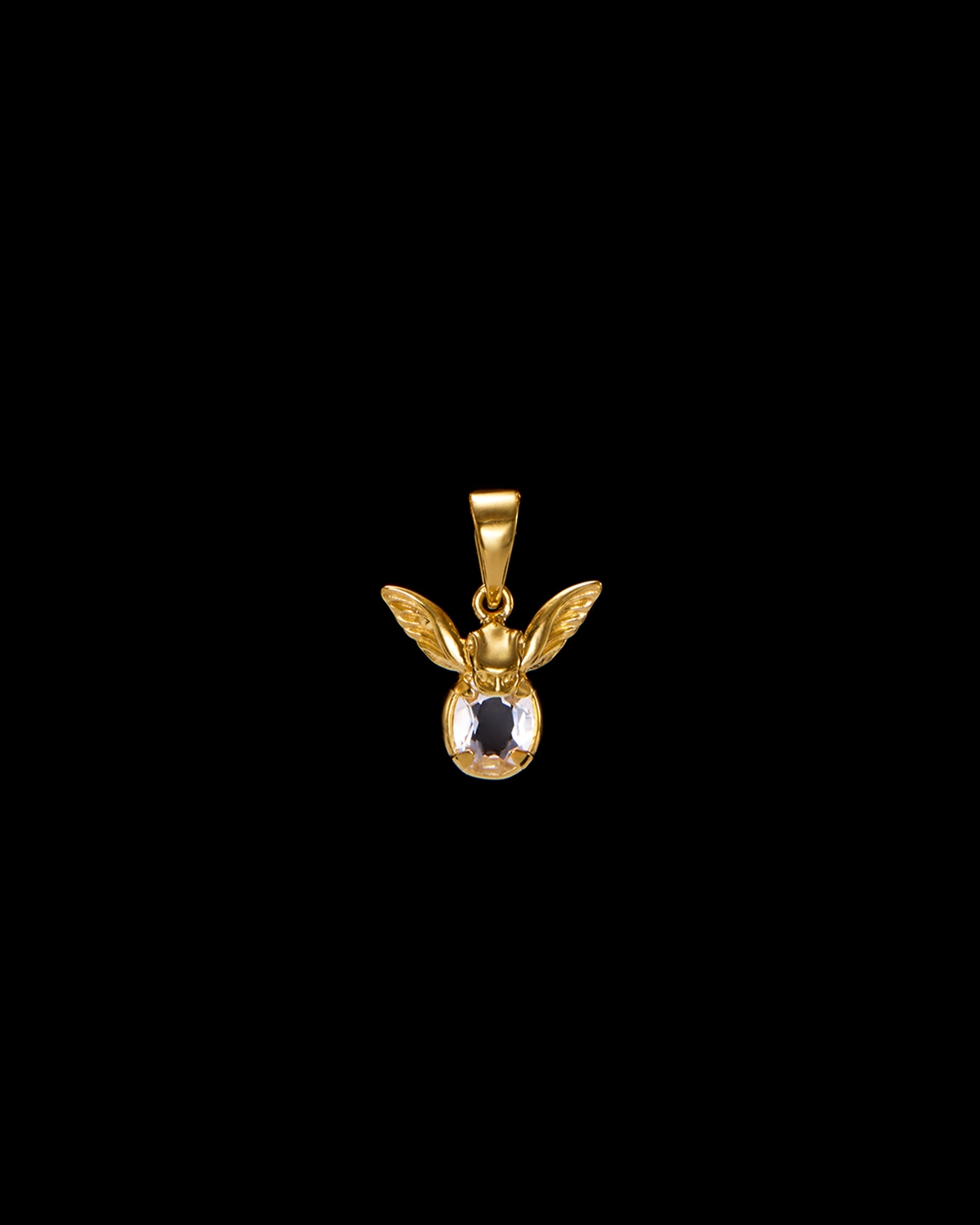 Tiny Gargoyle Charm-image-0