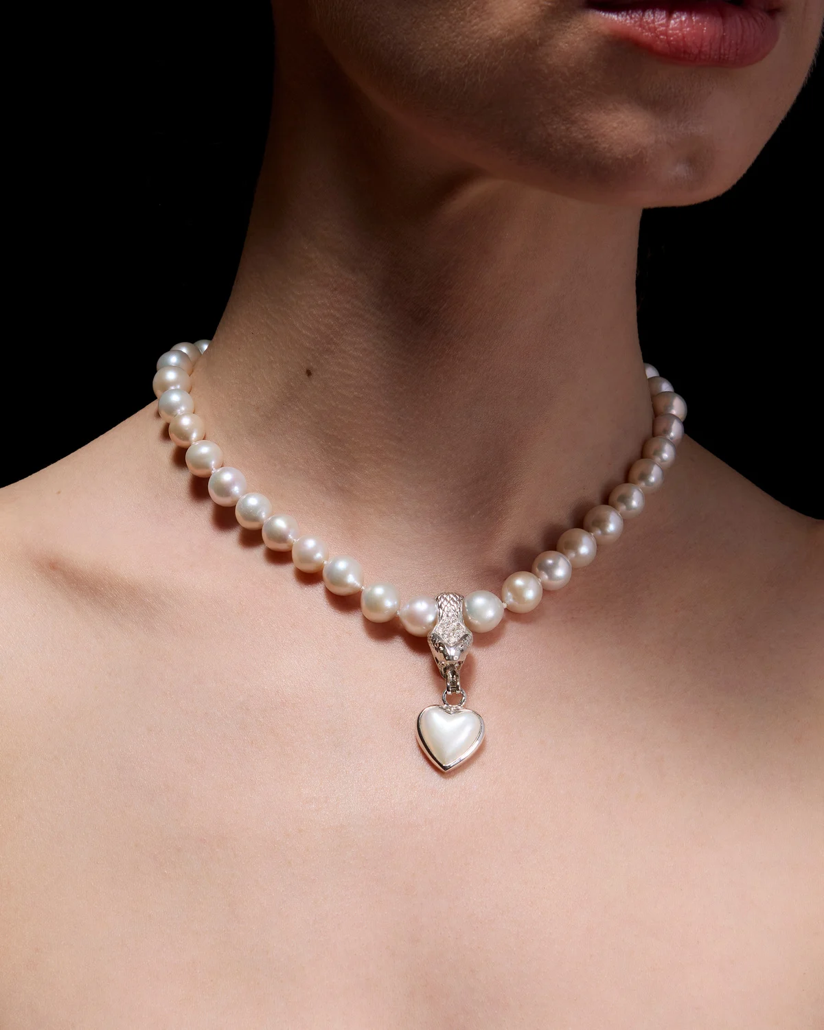 Serpent Love Necklace-image-1
