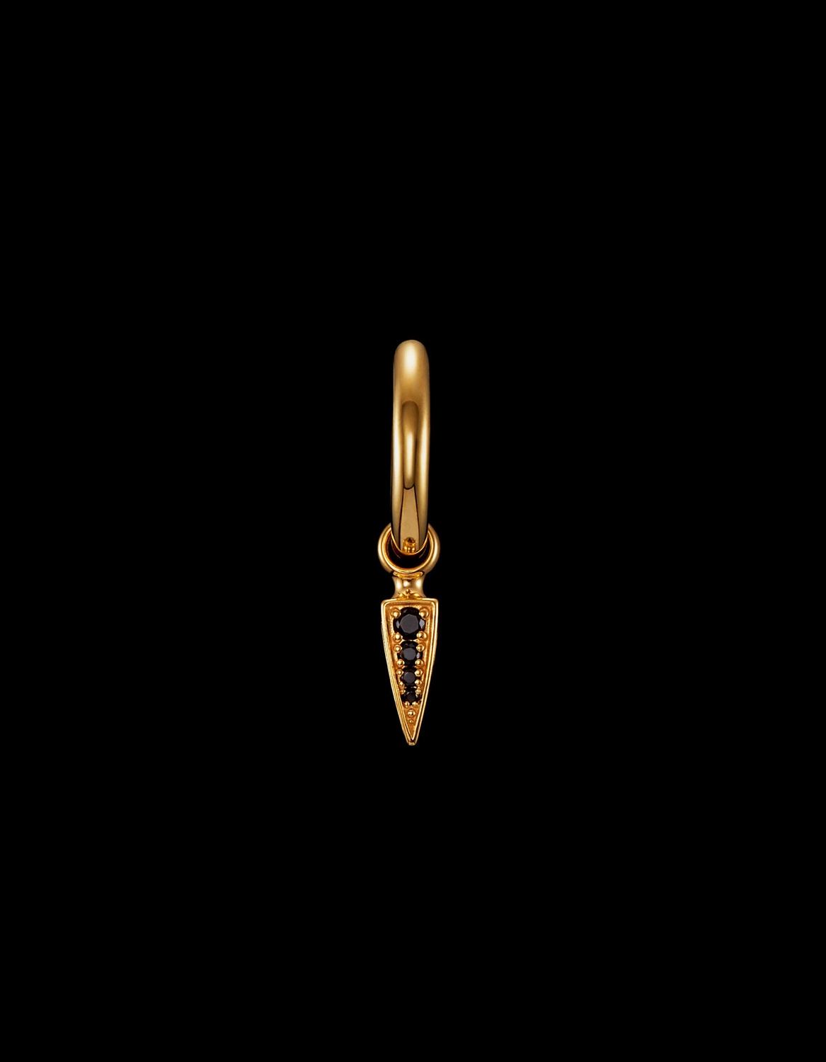 Tiny Poison Arrow Pavé Earring-image-0