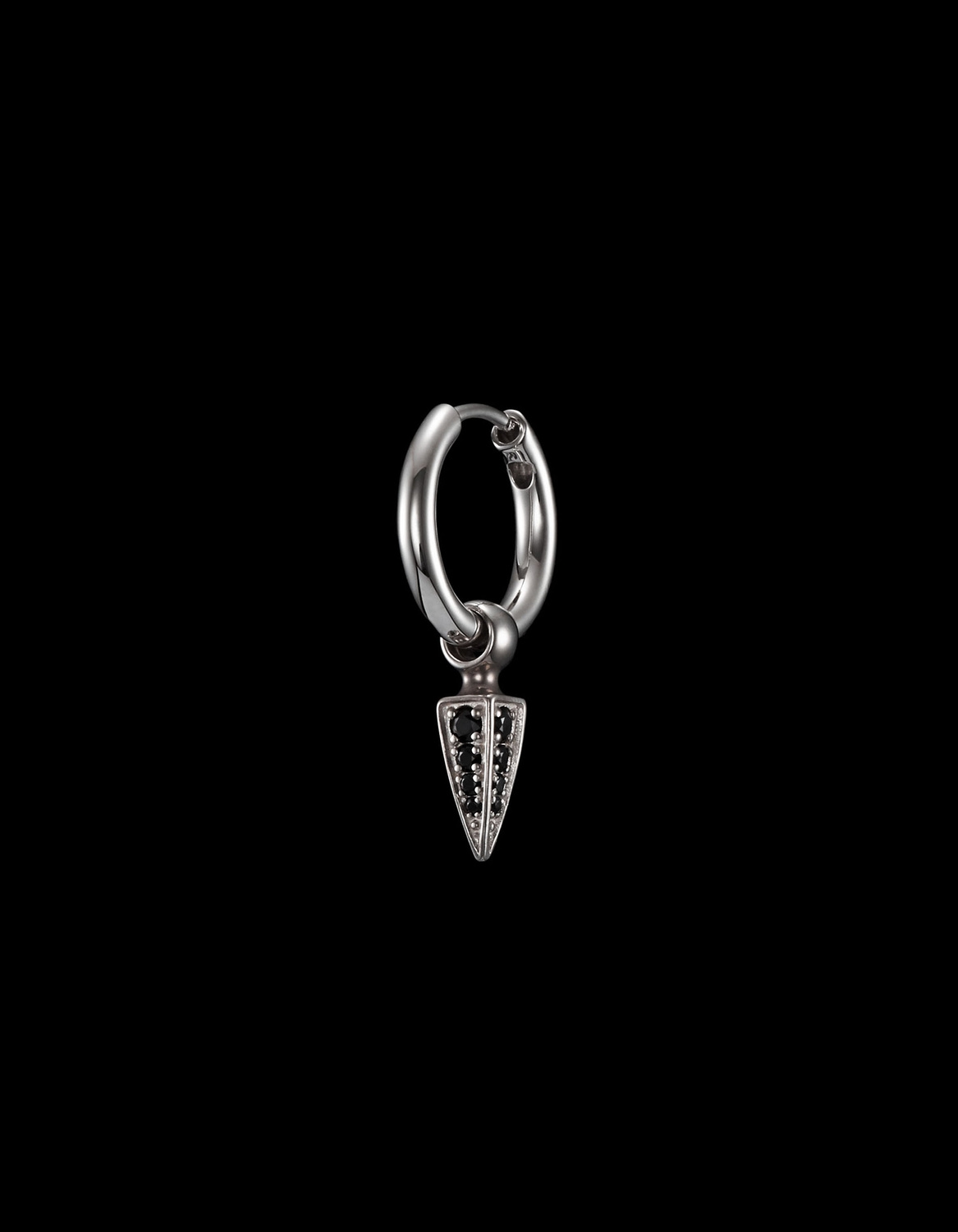 Tiny Poison Arrow Pavé Earring-image-1