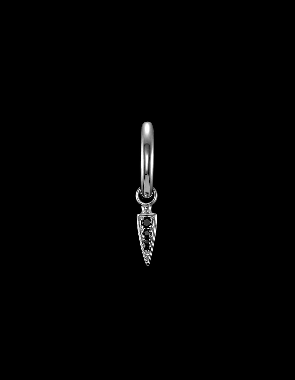 Tiny Poison Arrow Pavé Earring-image-0