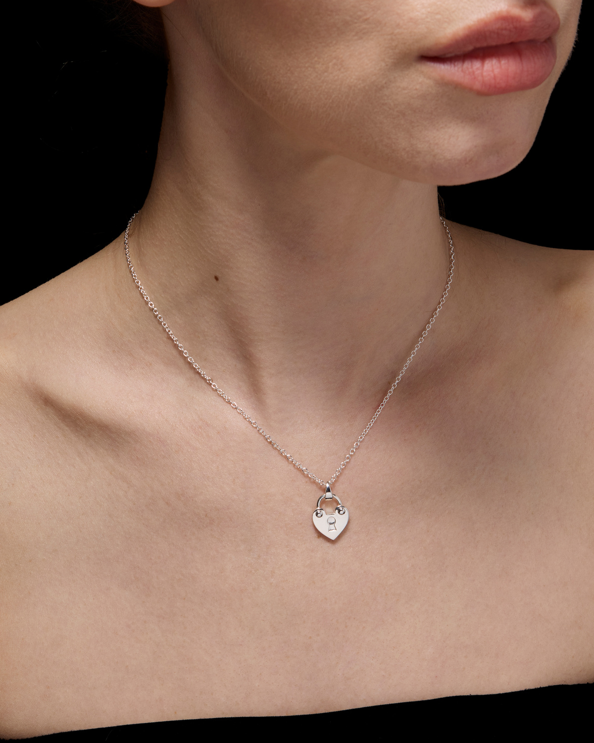 Charmed lock necklace-image-1