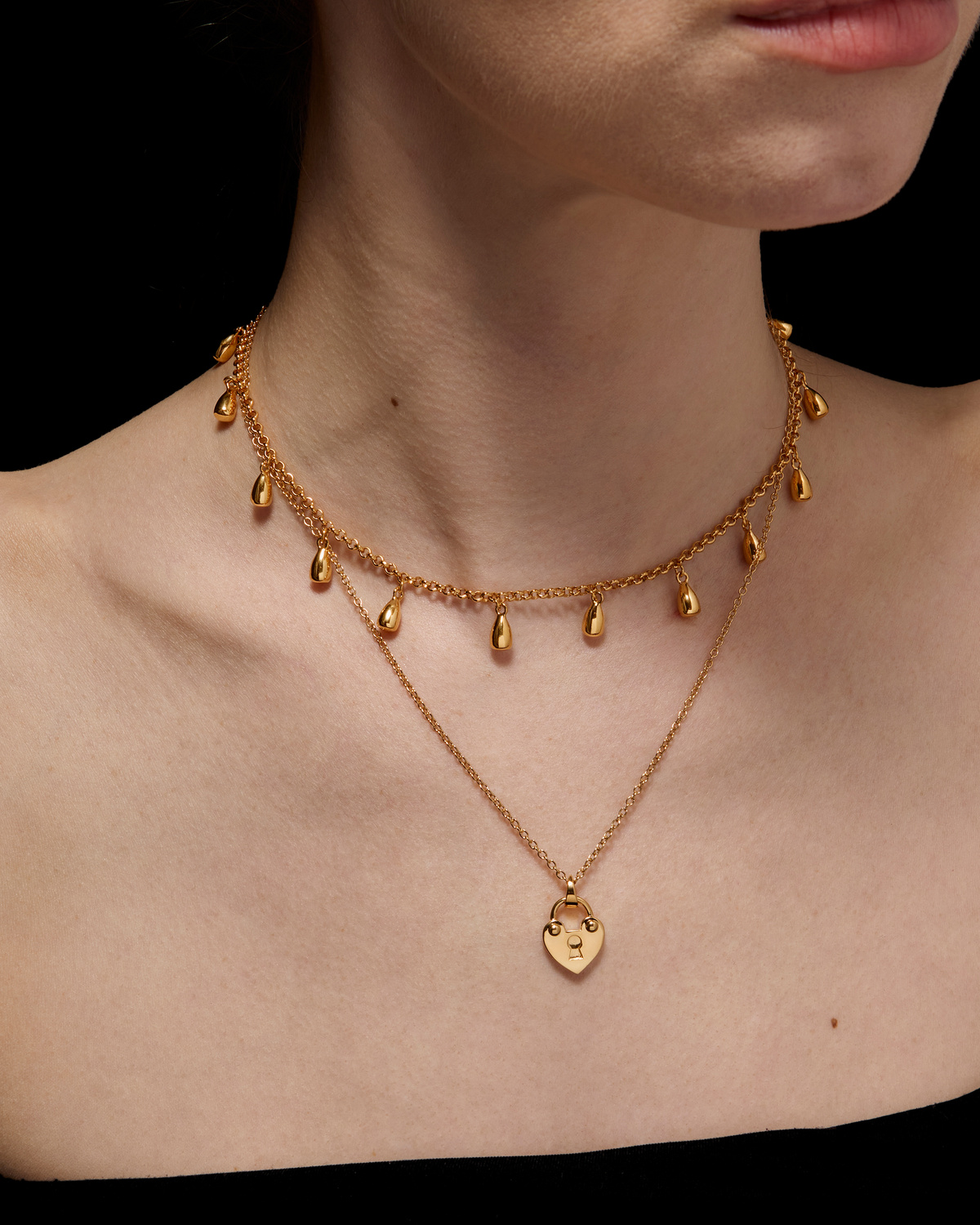 Charmed Lock Necklace-image-2