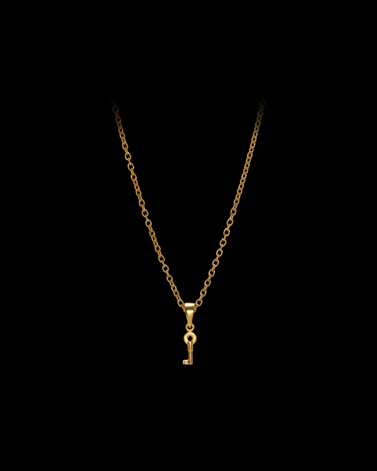 Tiny key necklace-image-0