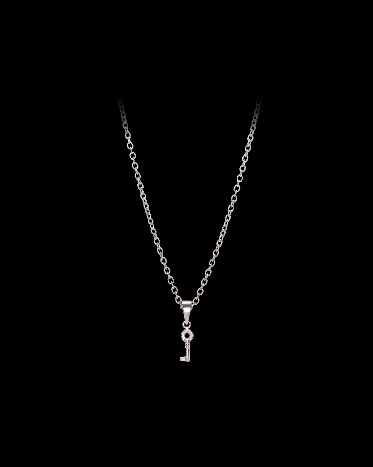 Tiny Key Necklace-image-0