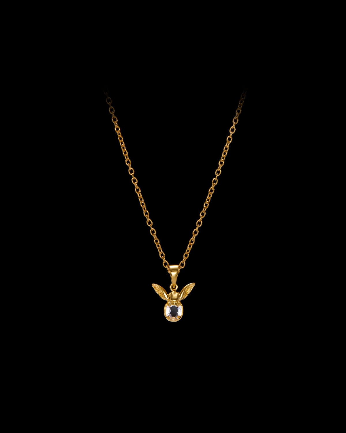 Tiny Gargoyle Necklace-image-0