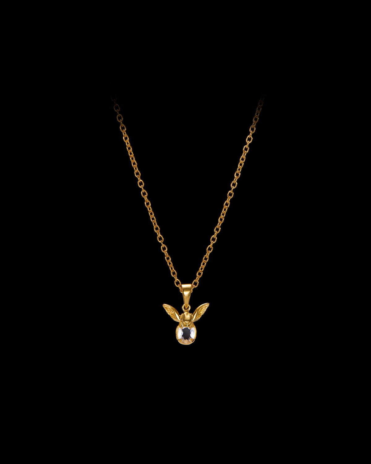 Tiny Gargoyle Necklace-image-0