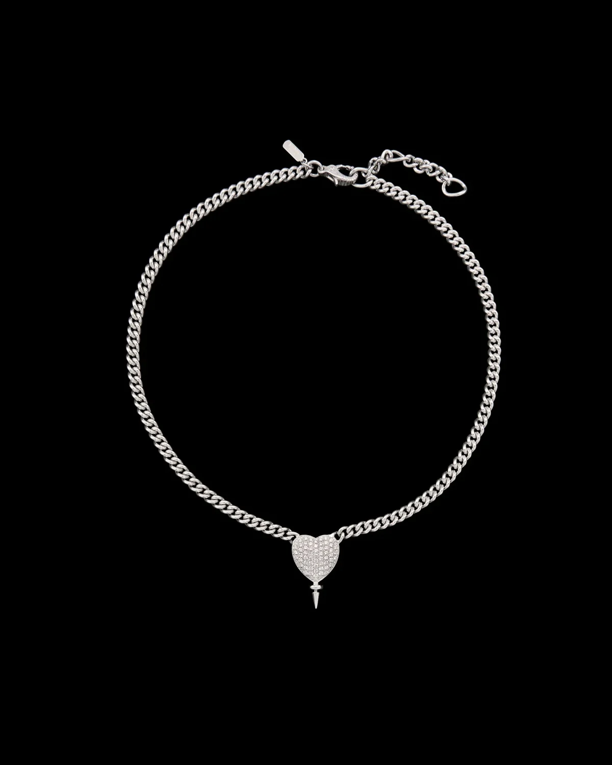 Moonlit Heart Necklace-image-0