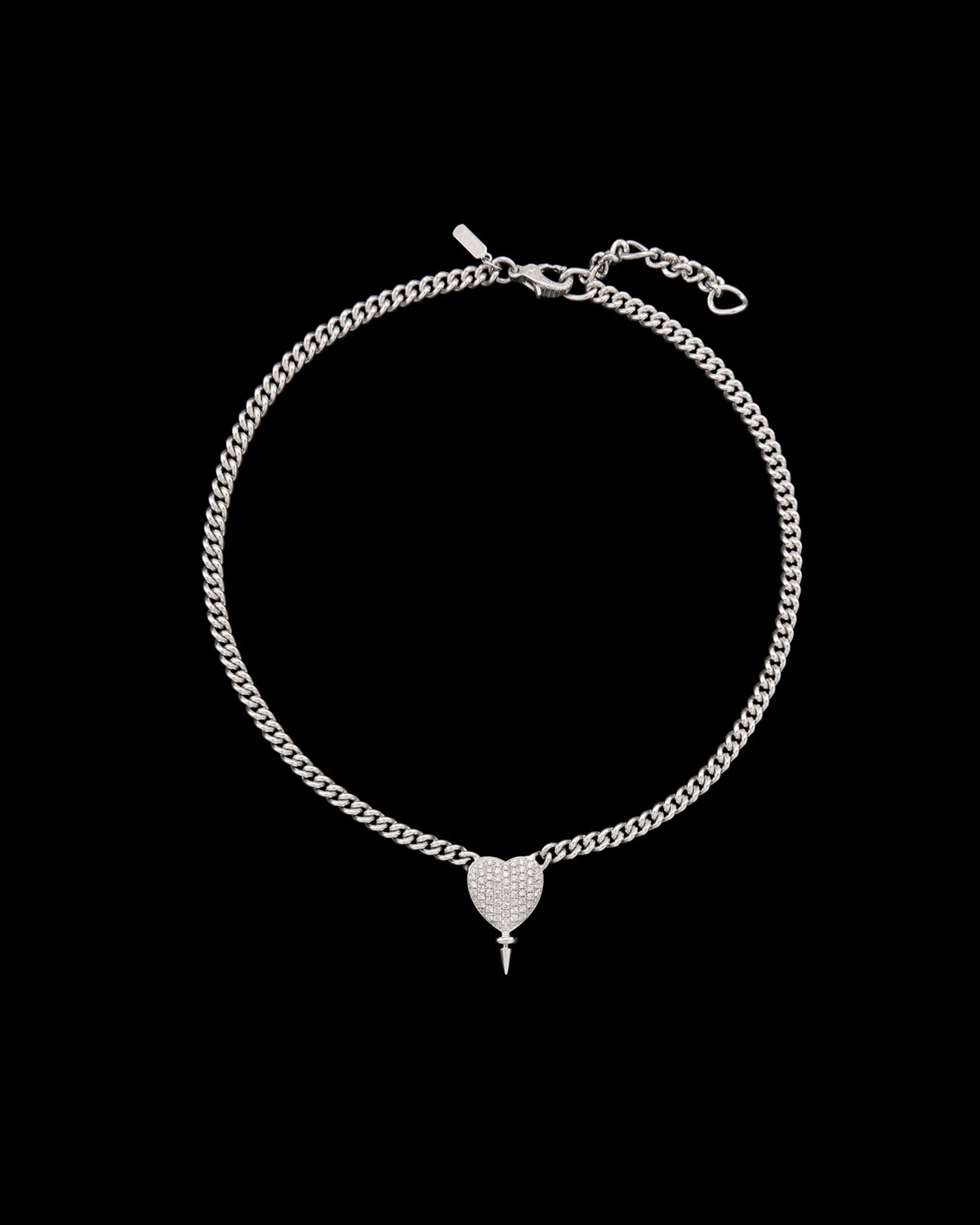 Moonlit Heart Necklace-image-0