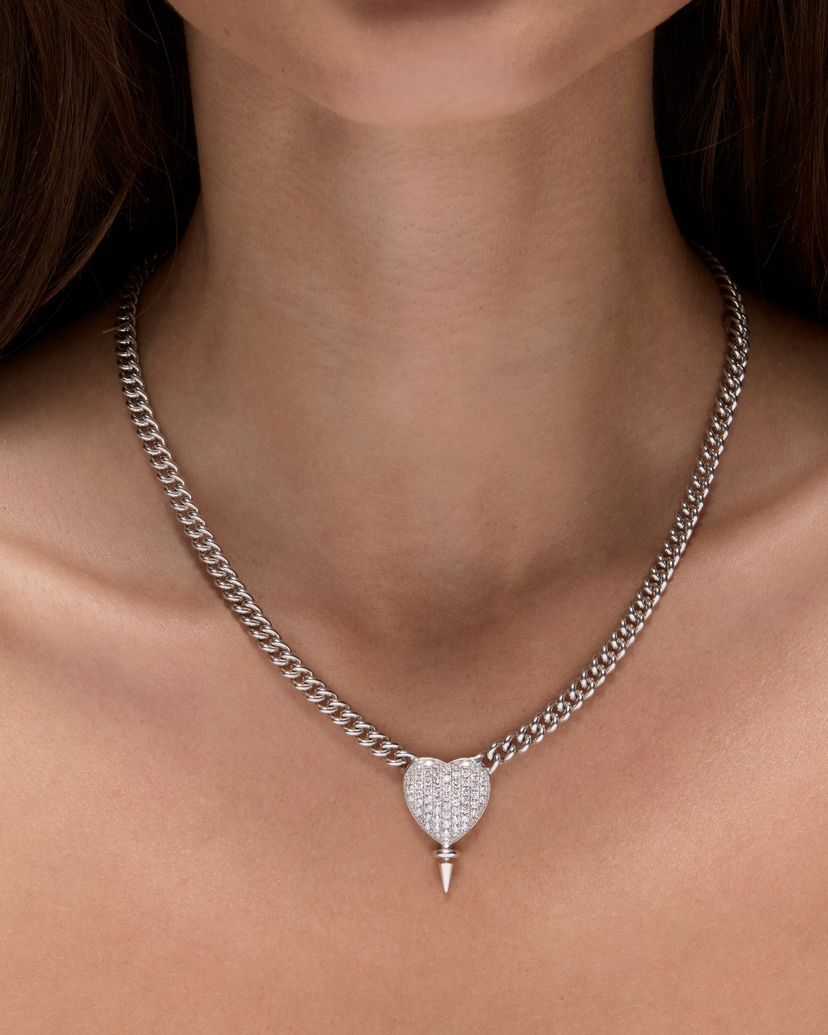 Moonlit Heart Necklace-image-1