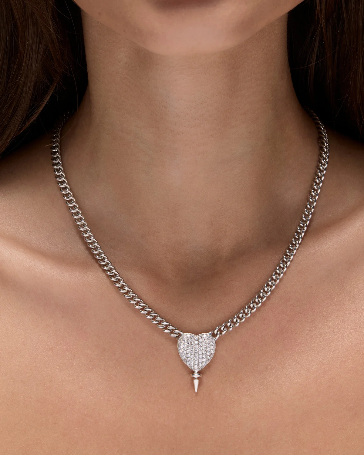 Moonlit Heart Necklace-image-1