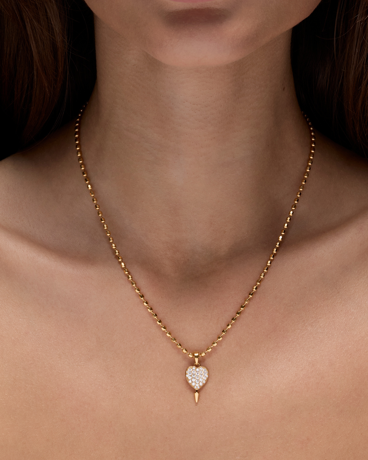 Shimmer Chain Necklace-image-1
