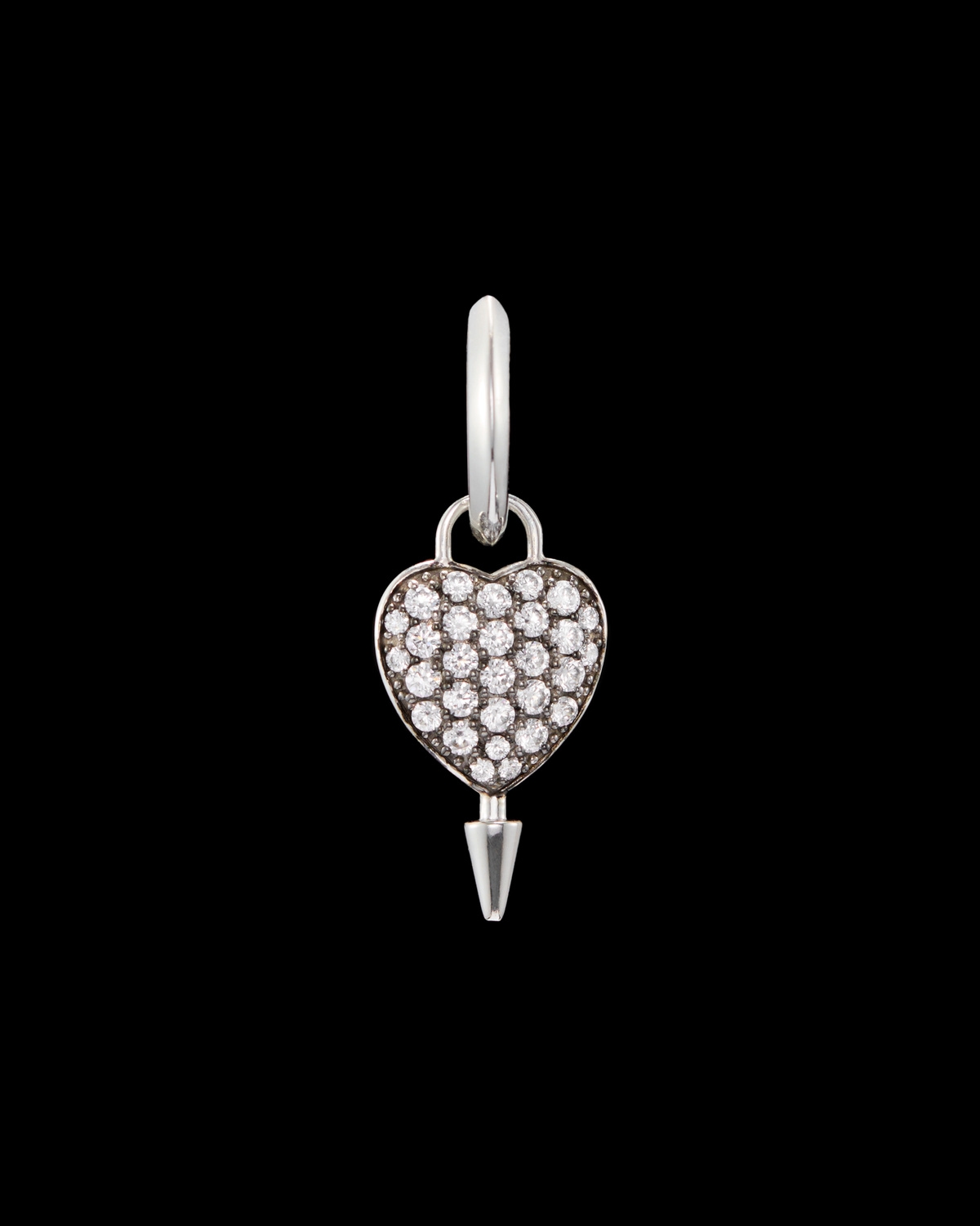 Hazy Heart Earring-image-0