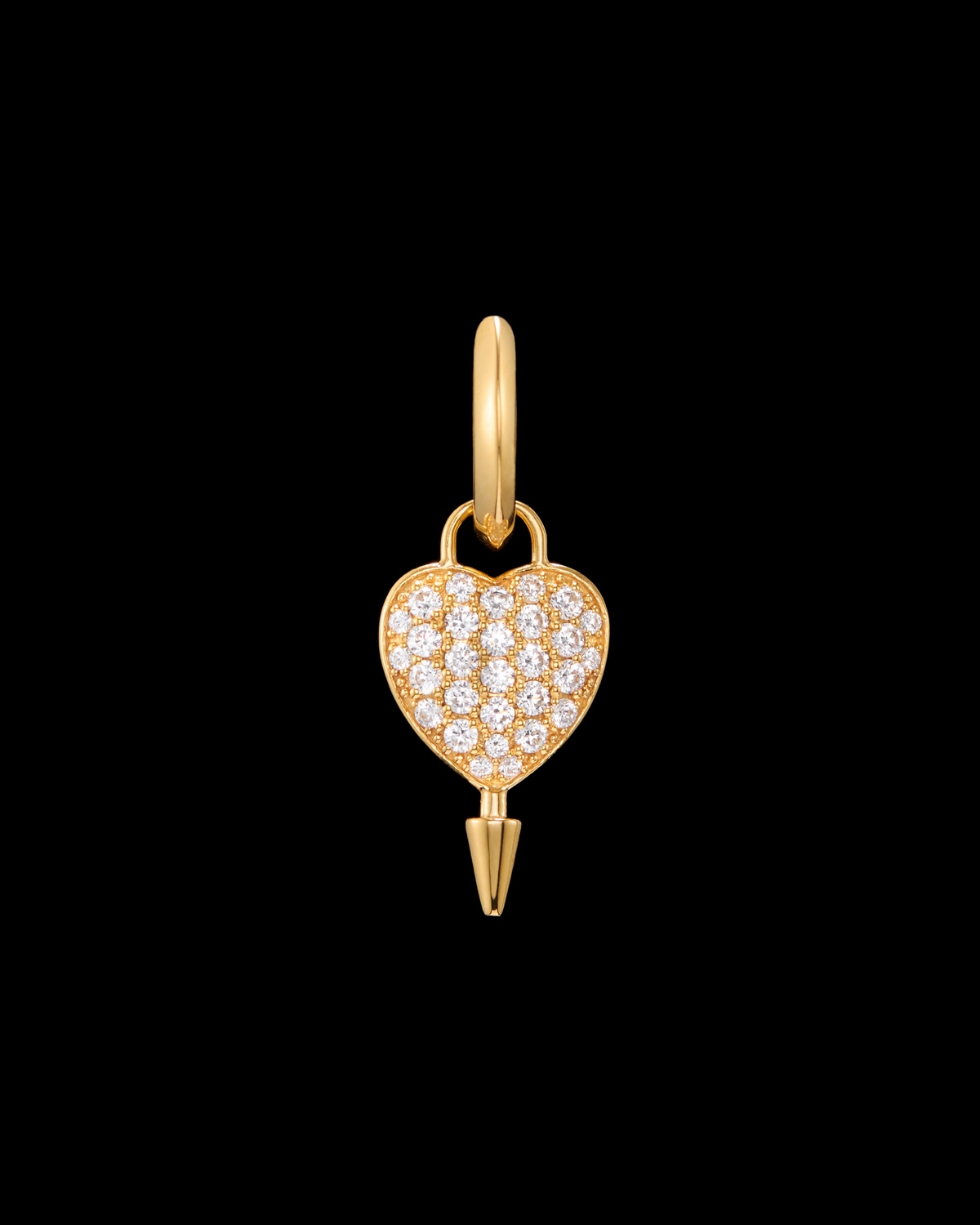 Hazy Heart Earring-image-0