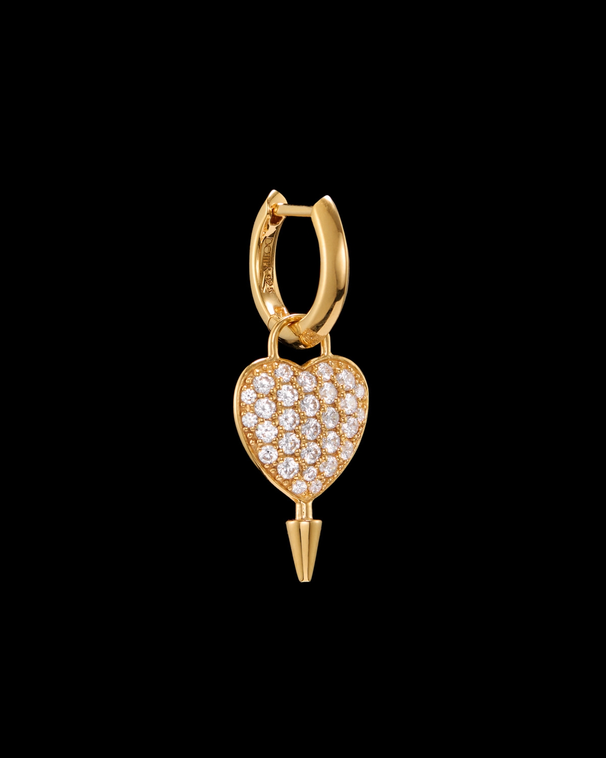 Hazy Heart Earring-image-1