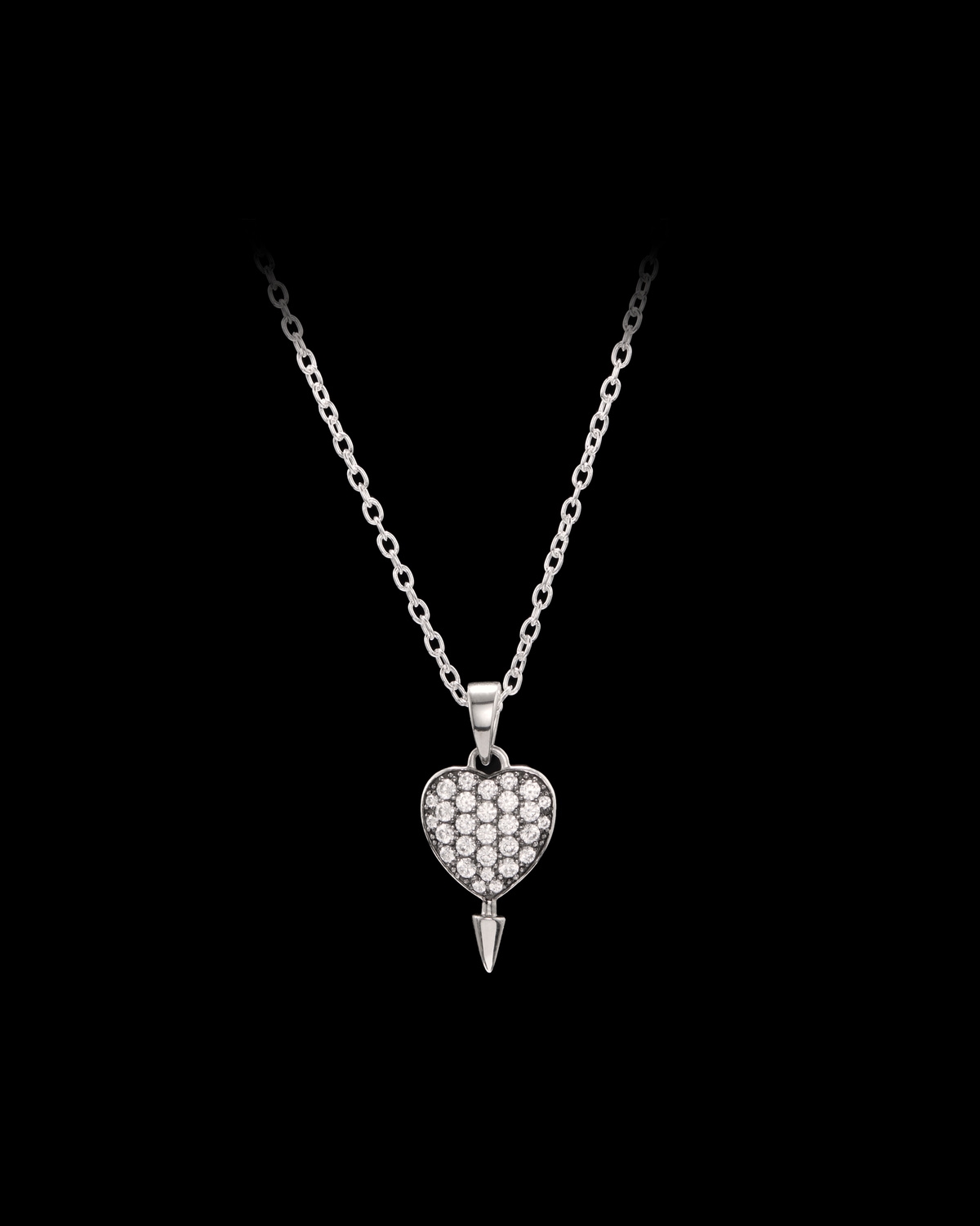 Hazy Heart Necklace-image-0
