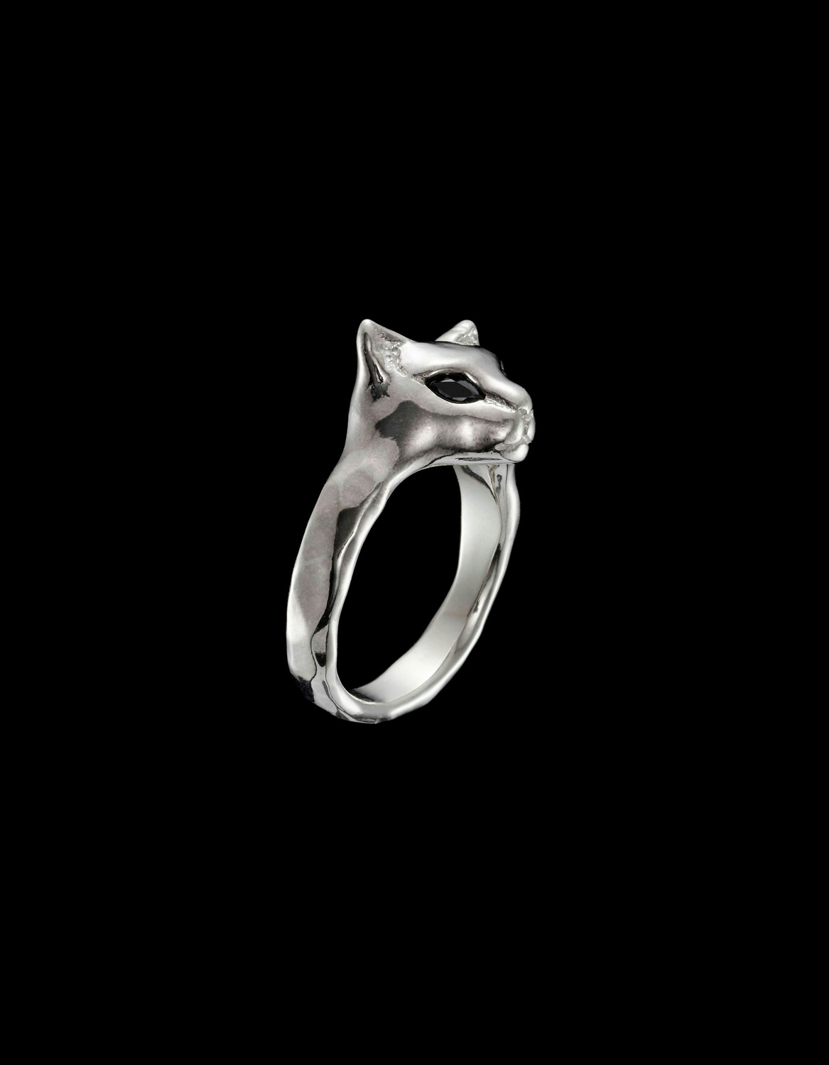 Feline Ring Silver-image-0