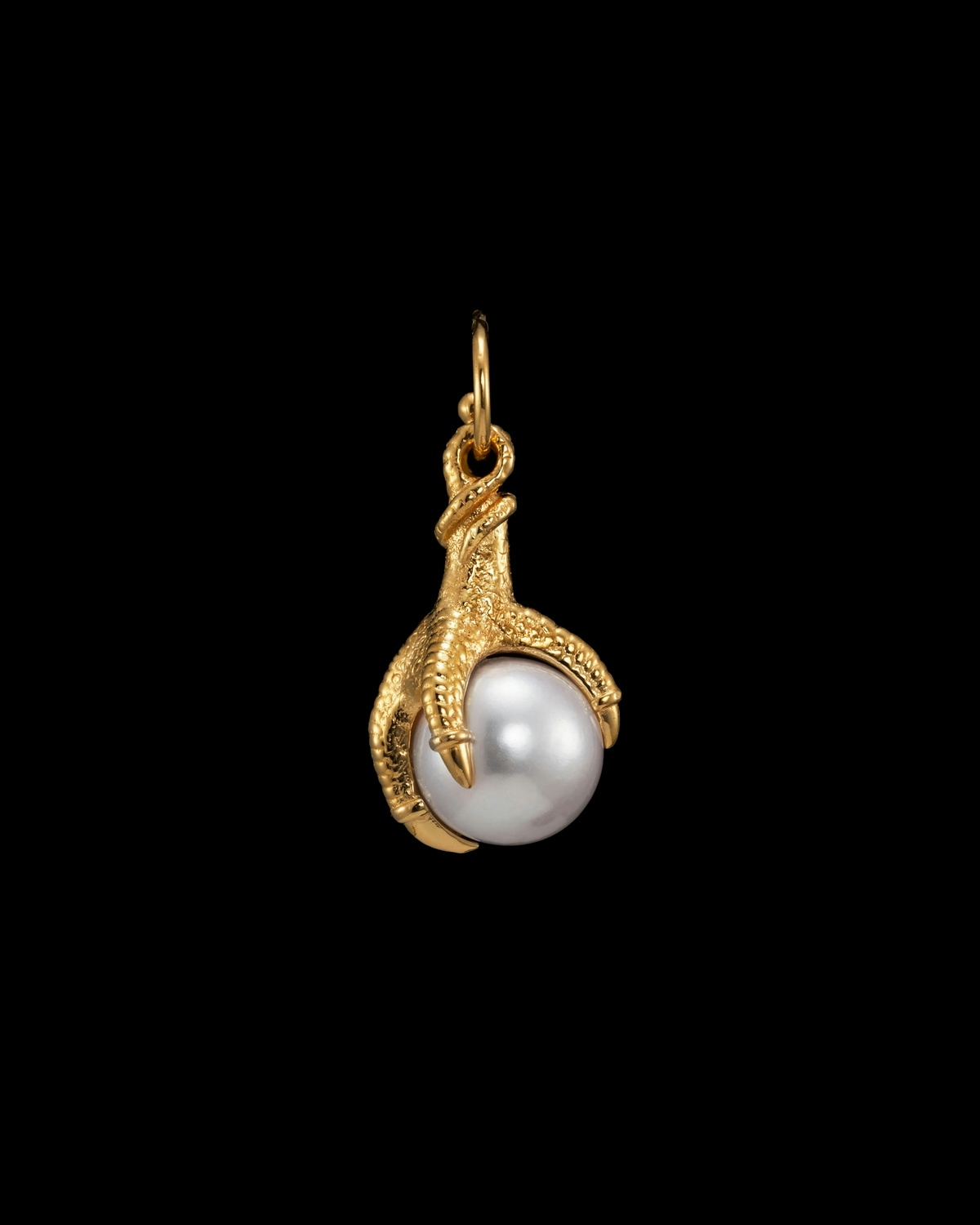 Big Claw Pearl Earring-image-0