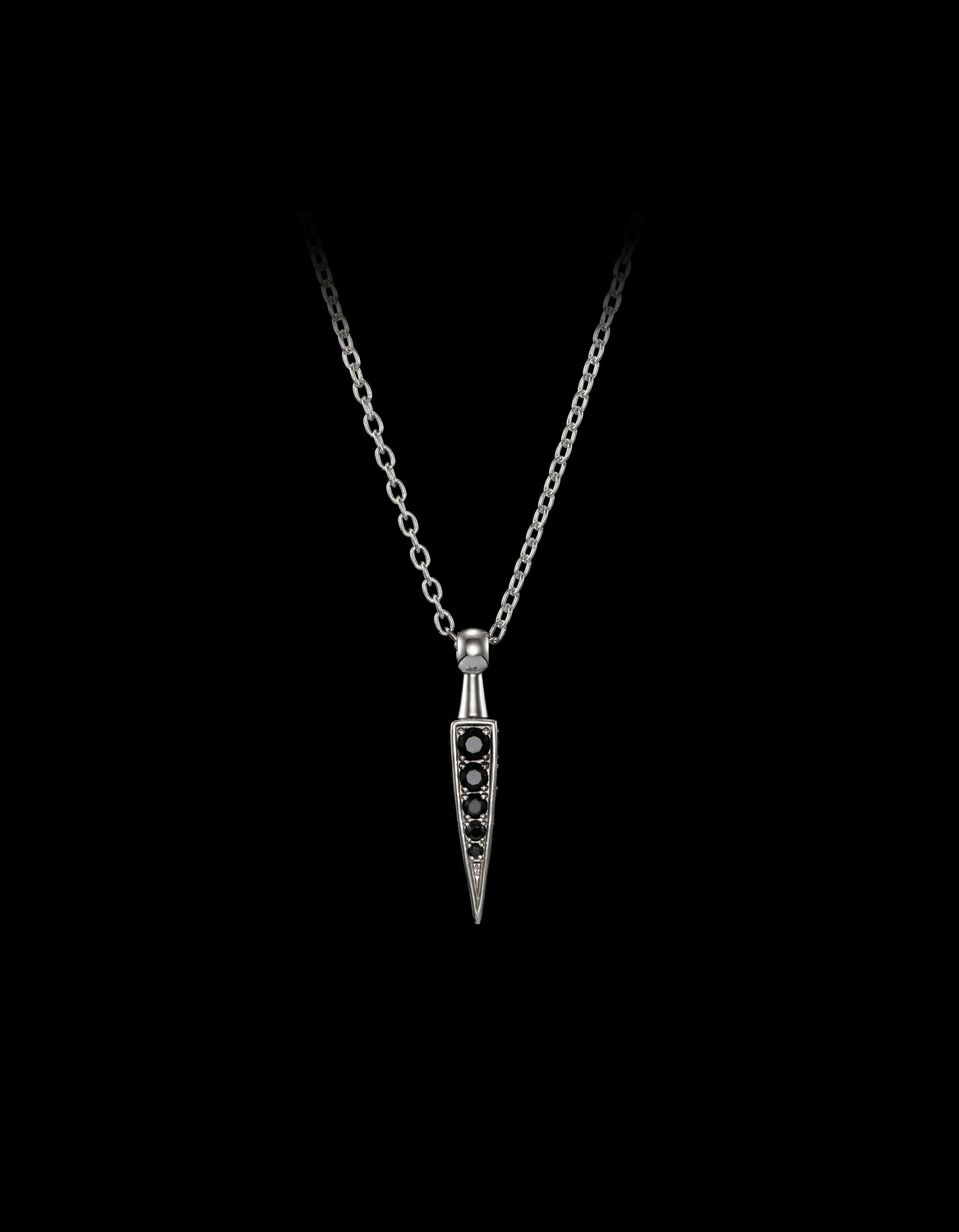 Poison Arrow Pavé Necklace-image-0