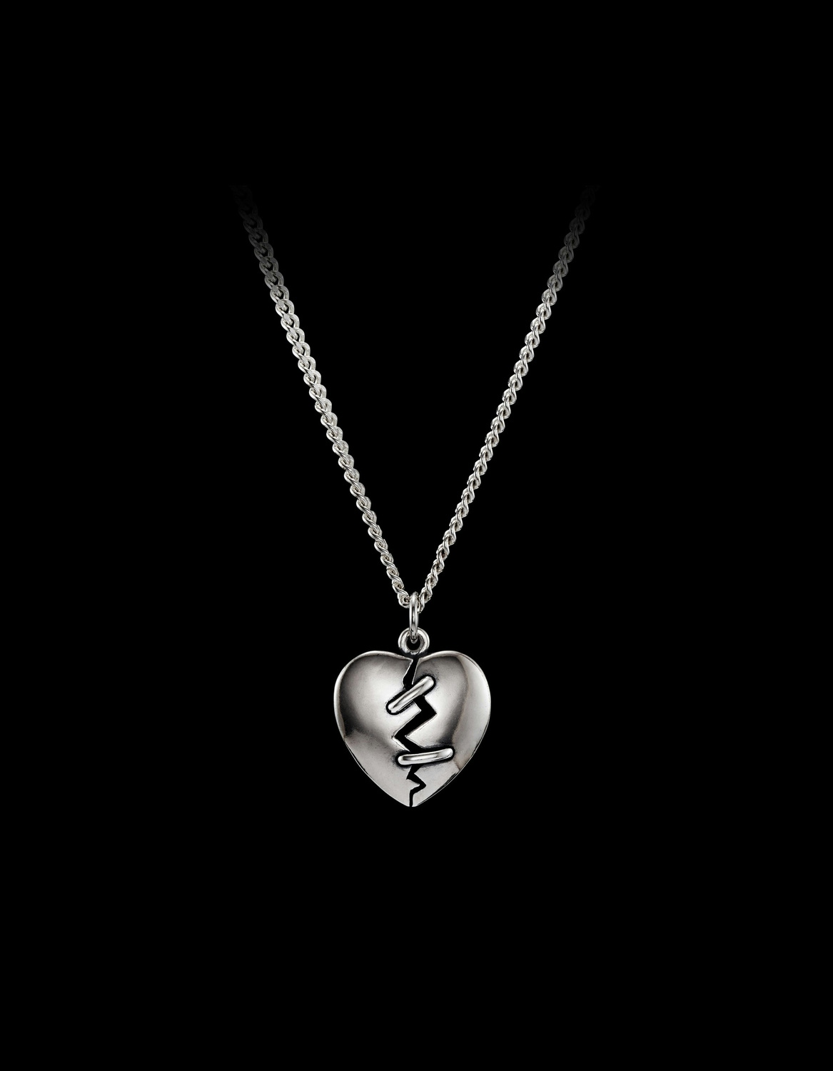 Stitched Heart Necklace-image-0