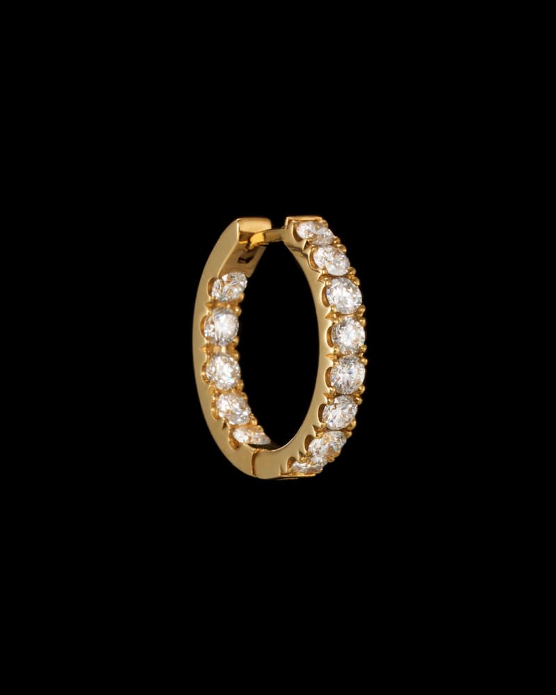 18K Yellow Gold - G/VS Lab Grown Diamond