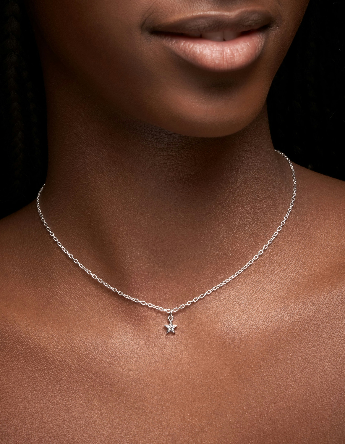 Star Diamond Necklace-image-1