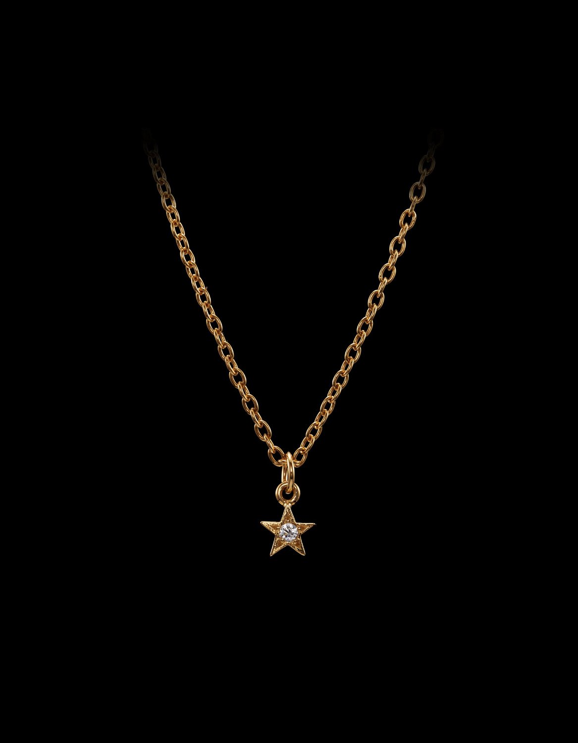 Star Diamond Necklace-image-0