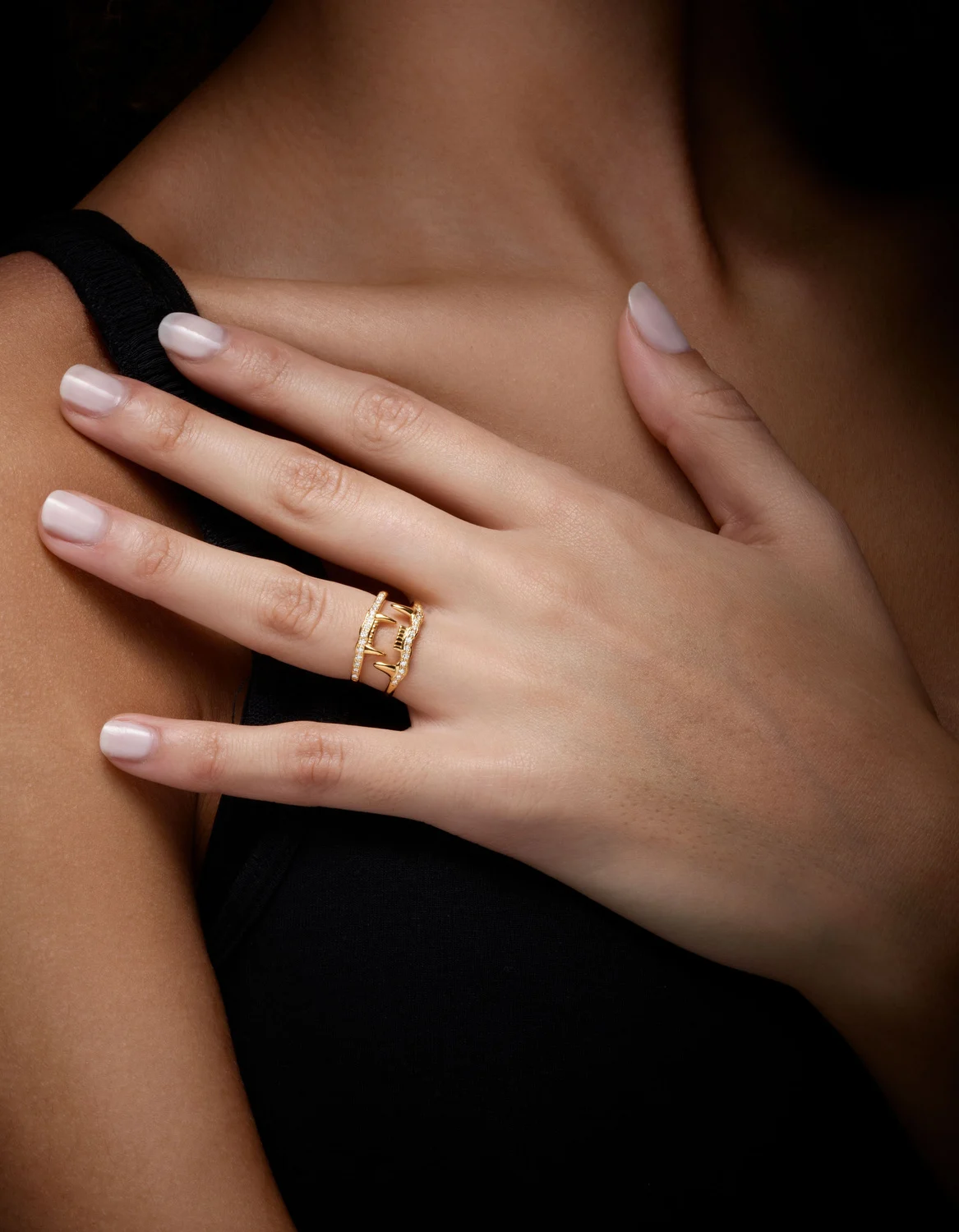 Jaw Lower Diamond Ring-image-1