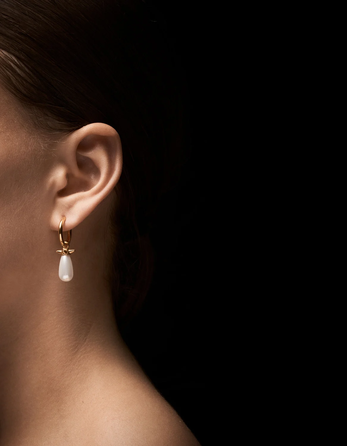 Pearl Tear Earring-image-2