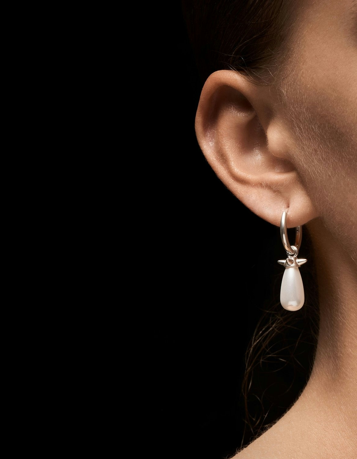 Pearl Tear Earring-image-2