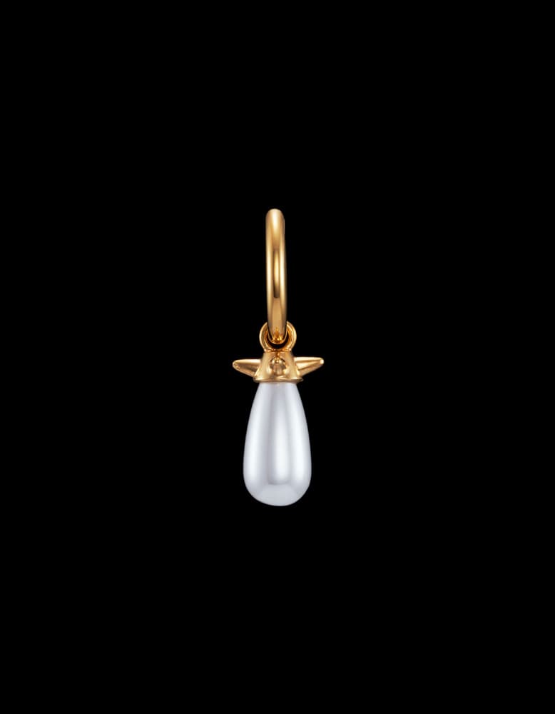 Gold-plated Silver - Glass Pearl