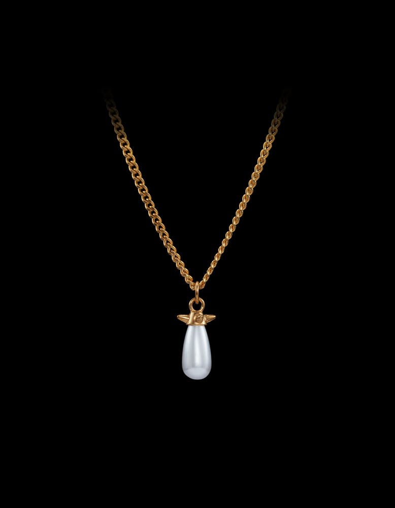 Pearl Tear Necklace