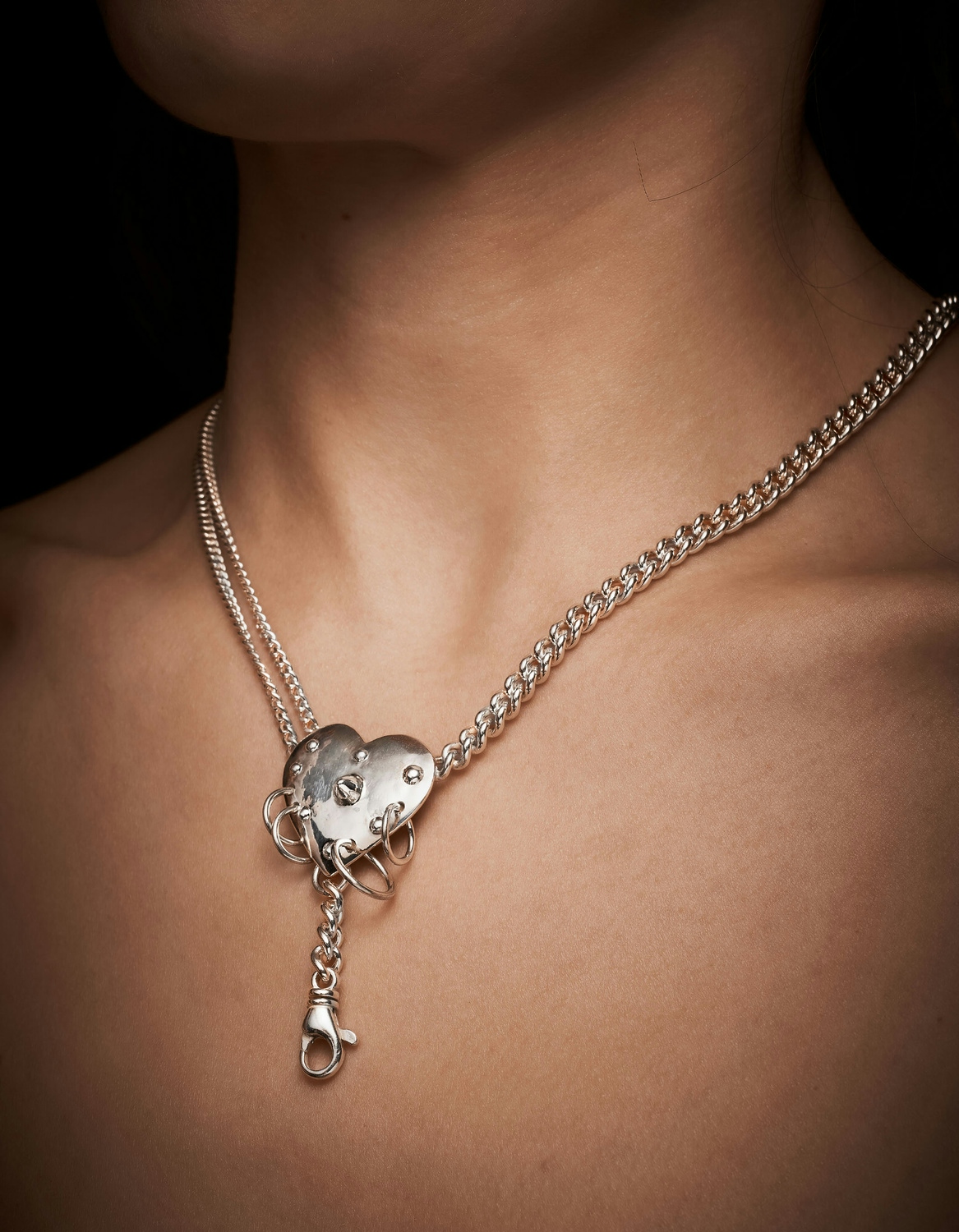 Heart Armour Necklace-image-1