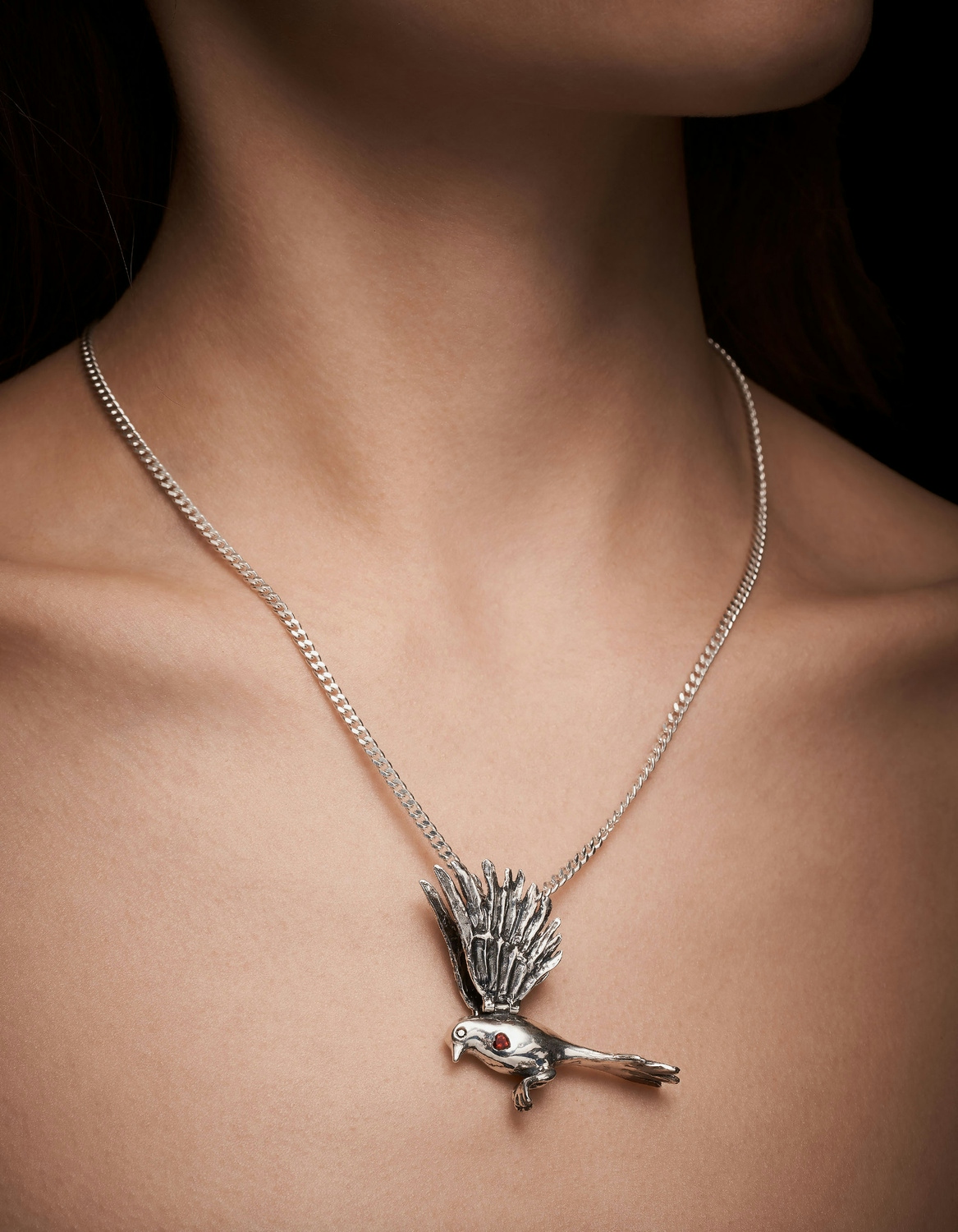 Bird of Sorrow Necklace-image-5
