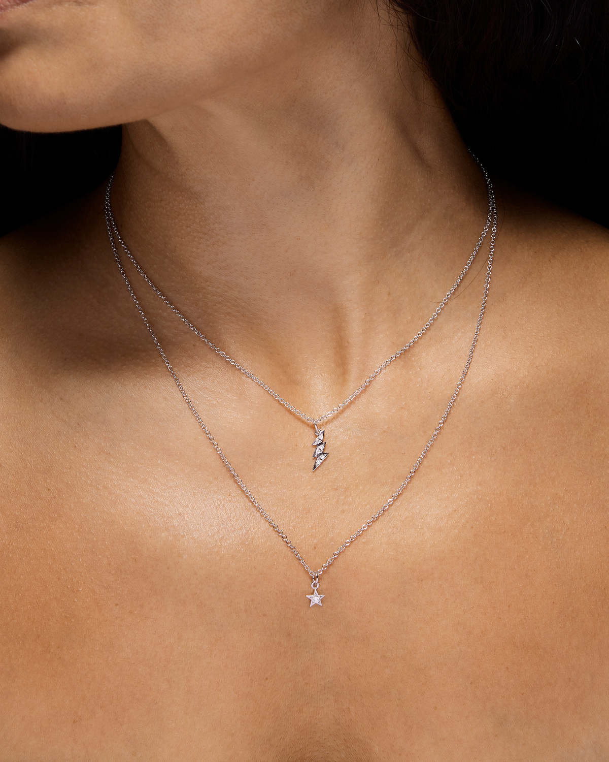 Lightning Diamond Necklace-image-1