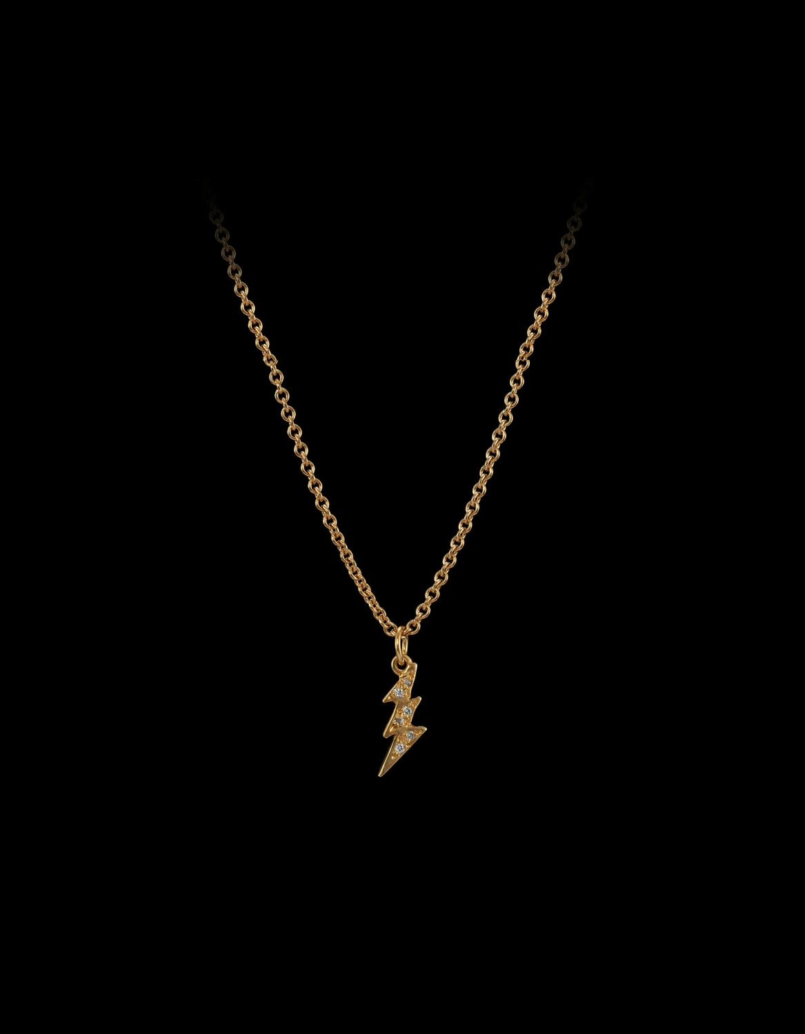 Lightning Diamond Necklace-image-0