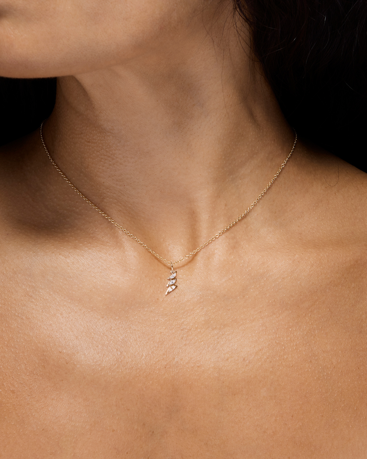 Lightning Diamond Necklace-image-1