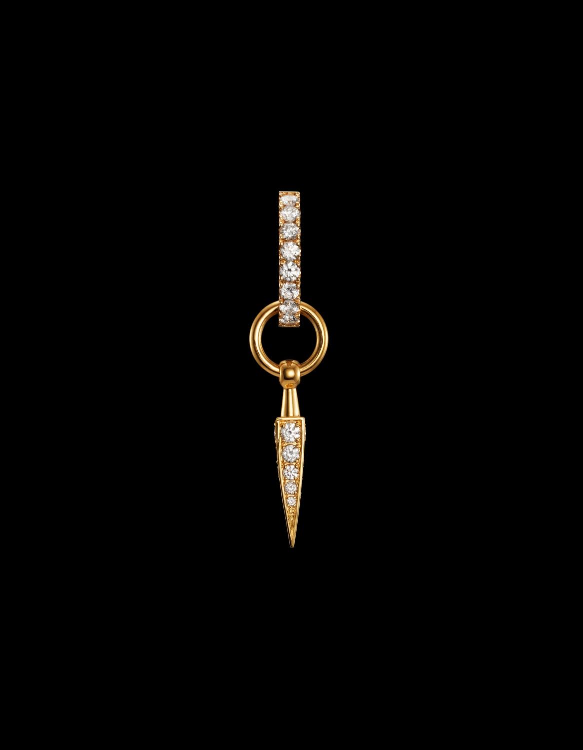 Poison Arrow Diamond Earring-image-1