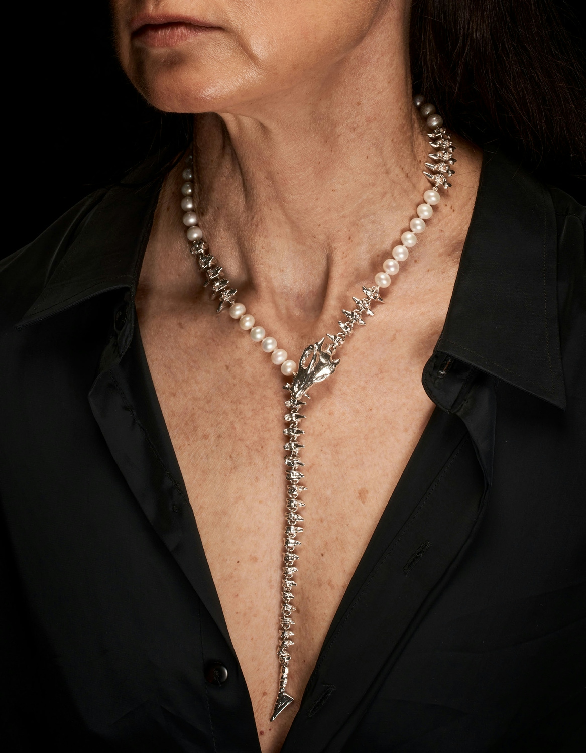 Dragon Pearl Necklace-image-2